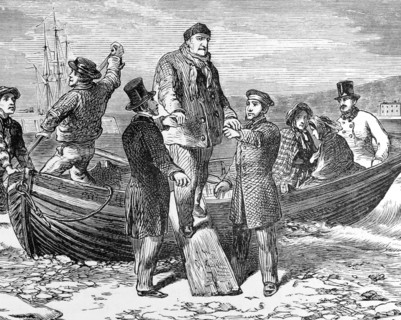 Landing Of Louis Philippe In Newhaven.