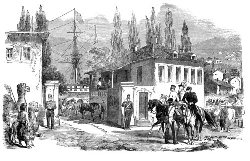 Lord Raglan's Headquarters At Balaclava.