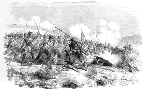 The Battle Of Inkerman, repulse Of The Russians.
