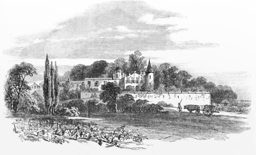 The chateau Lafitte, Medoc near Bordeaux.