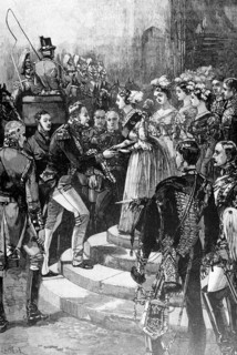 The Reception Of Louis Philippe At Windsor Castle With Queen Victoria.
