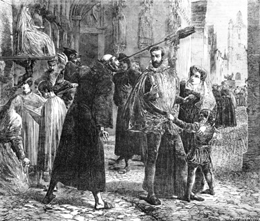 Persecution of Christian Reformers in Paris in 1559.