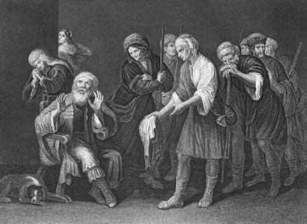 Jacob deceived by the bloody coat.