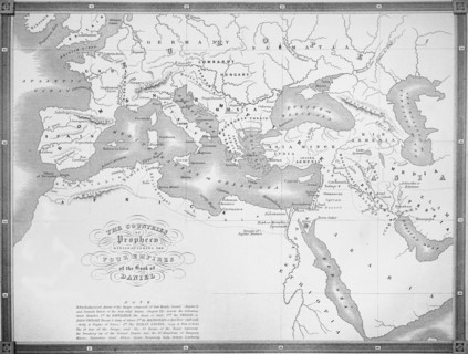 The Countries Of Prorhecy DistiNgaishing The Four Empires Of The Book Of Daniel.