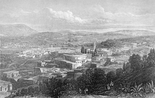 A View To Nazareth The Houses And People.