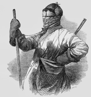 Captain M'clure In His Artic Dress.