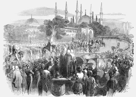 Procession Of The Sultan At The Festival Of The Bairam, Constantinople.