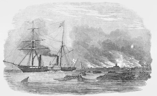 Destruction Of Sulineh At The Mouth Of The Danube.