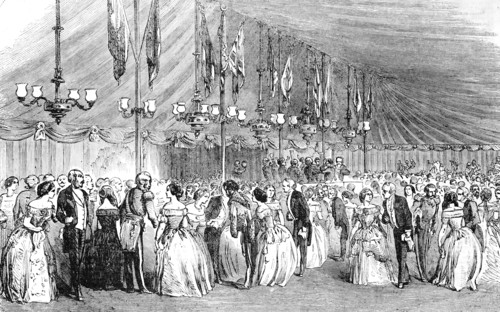 Ball At Hawkstone To Commemorate The Majority Of The Hon Rowland Clegg Hill.
