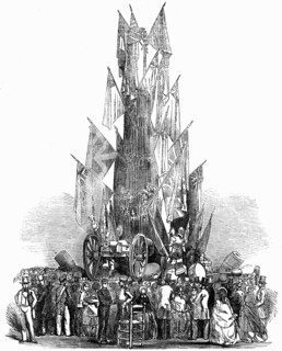 The grand military trophy at the Crystal Palace.