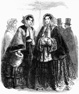 Paris Fashions, Ladies Clothes For December 1954.