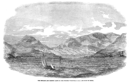 The English And French Camps In The Piraeus Greece.