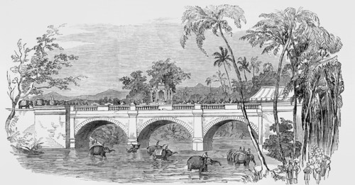 Opening Of A New Bridge At Travancore, India.