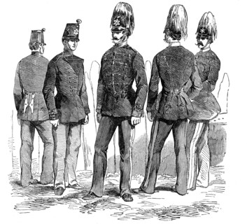 New Uniforms For The Light Infantry And Calavary.