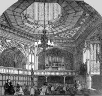 The Chapel Royal, Windsor Castle.