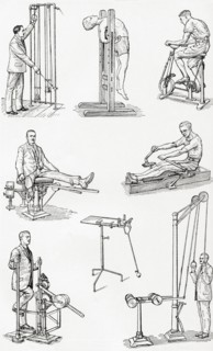1920's excercise apparatus.