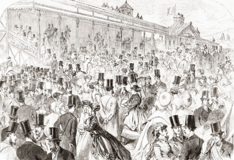 The Longchamp Racecourse.