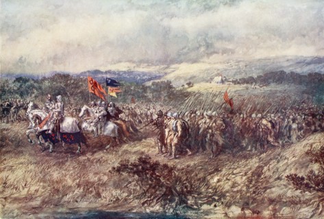 Crusaders on the march.