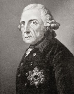 Frederick II aka Frederick the Great.