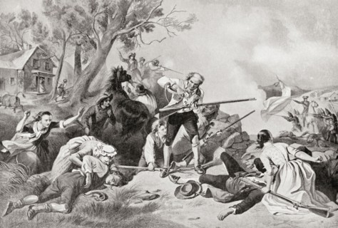 The Battle of Lexington.
