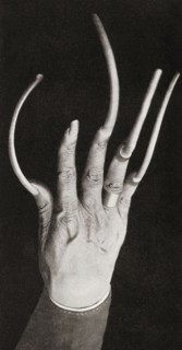 The hand of an Annamite.