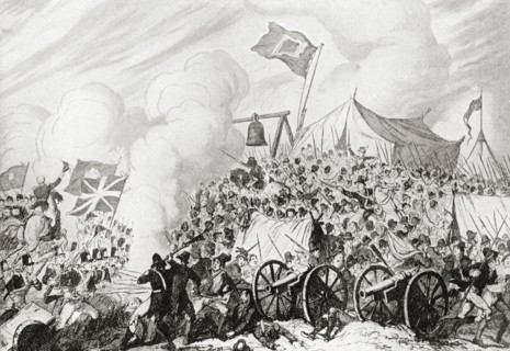 The Battle of Vinegar Hill, Enniscorthy.