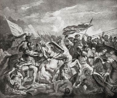 The Battle of Hastings.