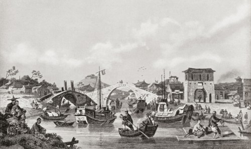 Lord Macartney arrives in Beijing in 1793 in an ultimately unsuccessful aim to open trade with China.