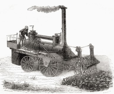 Barrat brothers forked hoe steam machine.