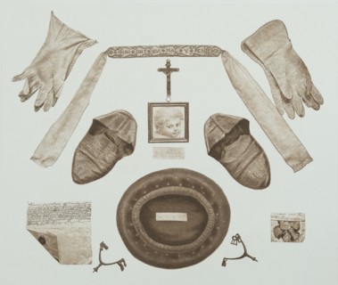 Group of objects relating to prince Charles.