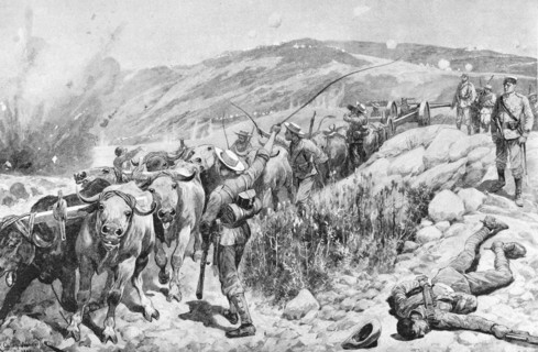 The achievements of the home and colonial forces in the great conflict with the Boer Republics.