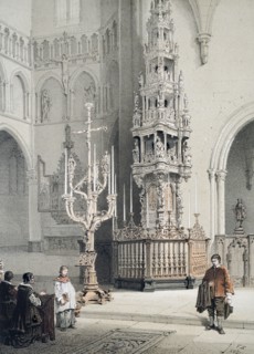 Tabernacle of St Leonards church Leay.