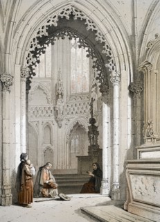 Chapel in St Jame's church at Liege.
