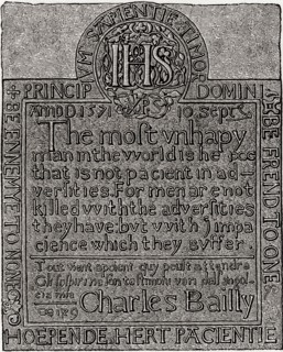 Ancient inscription in the Beauchamp Tower.