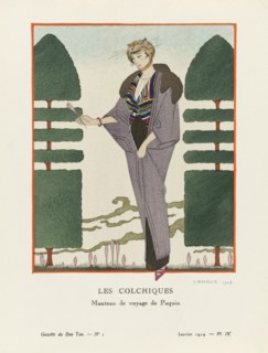 Traveling coat by Paquin.