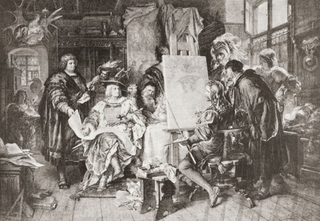 The emperor Maximilian I.