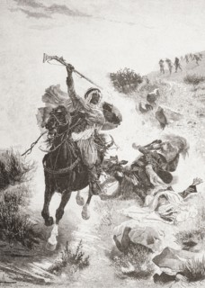 Tunisian horsemen.