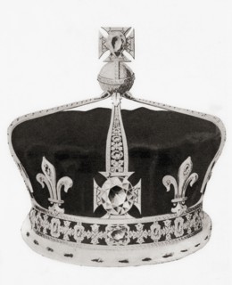 The Crown of Queen Elizabeth The Queen Mother.