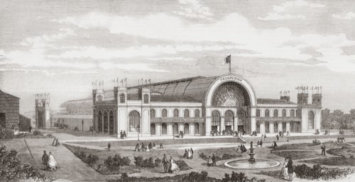 The Crystal Palace of the Portuguese International Exhibition.