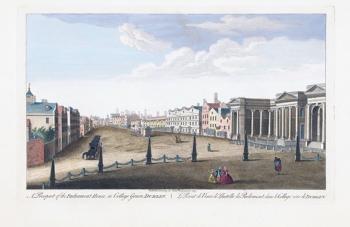 A Prospect of the Parliament House in College Green.