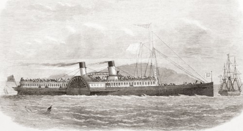 The Saloon Steam Packet Company's vessel.