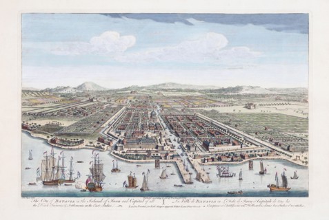 The City of Batavia in the Island of Java.