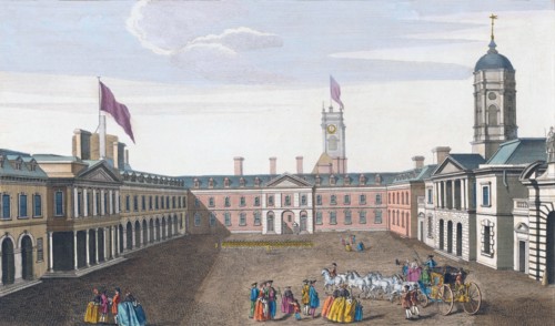 A prospect of the Upper Castle Court.