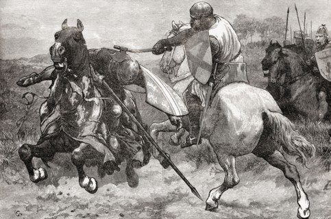 The death of Sir Henry de Bohun.