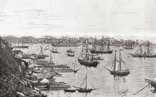 Havana harbor.