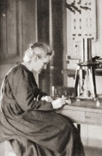 Marie Sklodowska Curie.