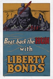 Beat Back The Hun With Liberty Bonds.