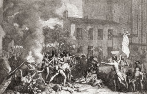 The Storming of the Bastille.