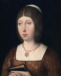 La reina Isabel la Catolica. Queen Isabella the Catholic.
