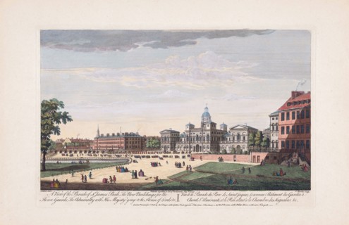 A view of the Parade of St. James Park.